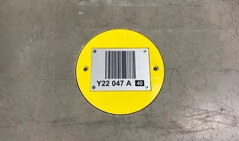 Warehouse Floor Location Labels detail view 2