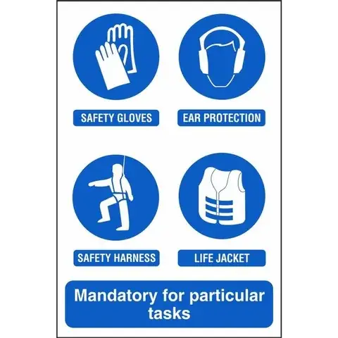 PPE & Mandatory Action Signs detail view 6