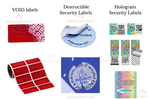 Destructible Security Labels detail view 3