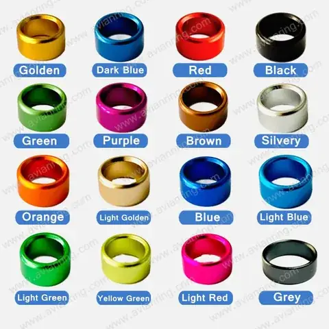 Plain Colour Combination Rings detail view 6