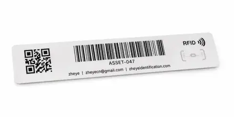 Dual RFID & Barcode Asset Labels product image