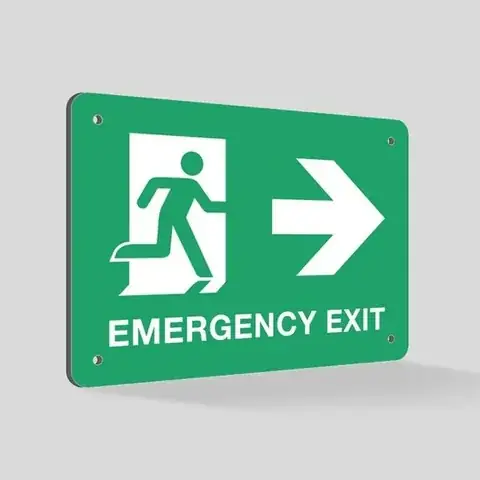 Emergency Exit & Evacuation Signs detail view 2