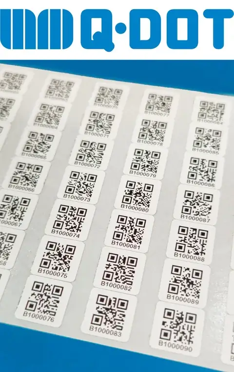 QR Code Asset Labels detail view 5