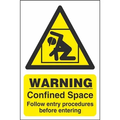 Confined Space Entry Signs product image