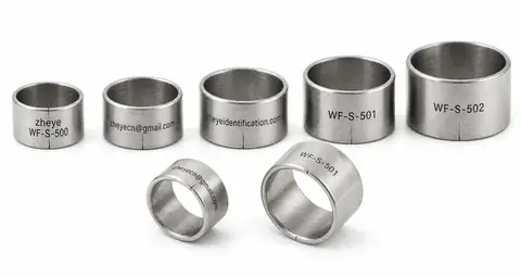 Waterfowl Stainless Steel Rings detail view 2