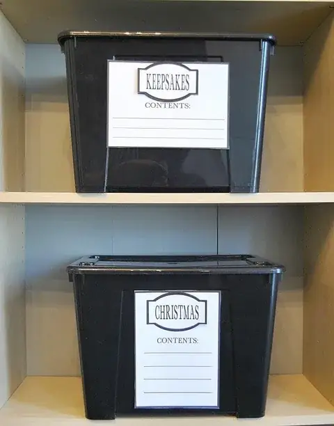 Bin & Tote Identification Labels detail view 6