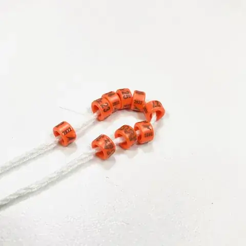 Plastic Spiral Rings detail view 5