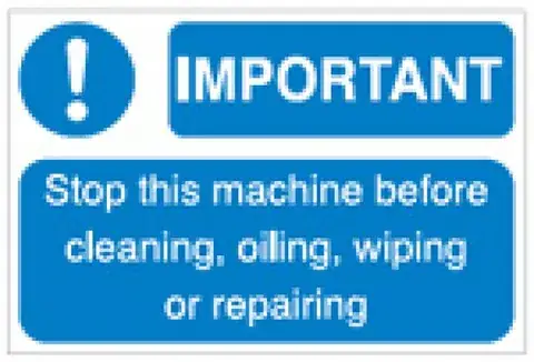 Machine Safety Labels detail view 5