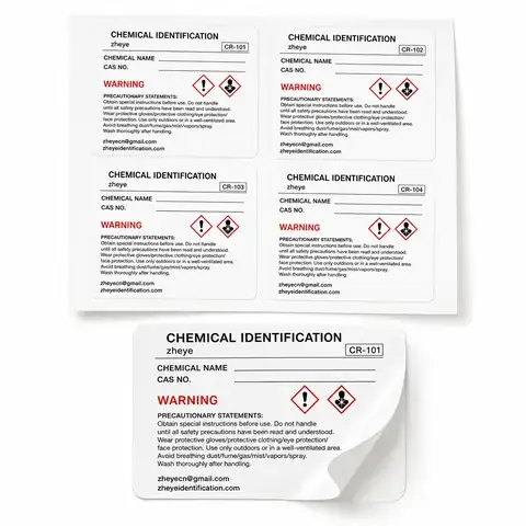 Chemical-Resistant Labels detail view 2