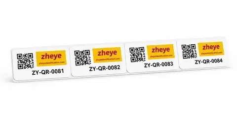 QR Code Asset Labels product image