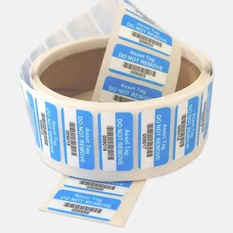 Barcode Asset Labels detail view 4