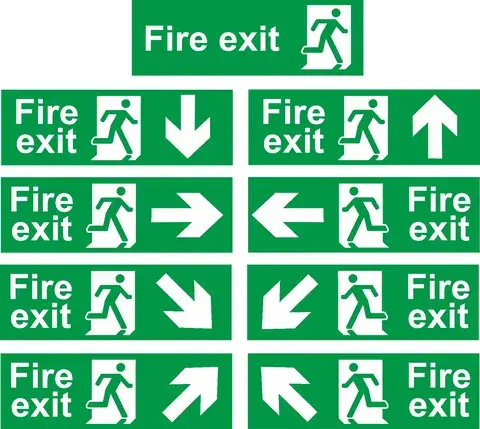 Emergency Exit & Evacuation Signs detail view 4