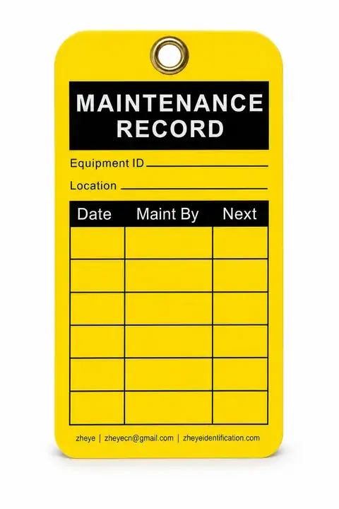 Maintenance Tags product image