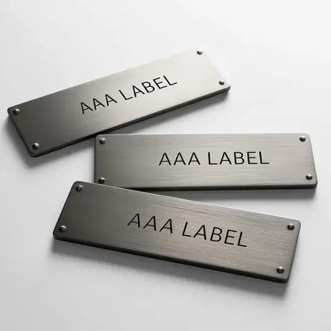 Custom Metal Nameplates detail view 5