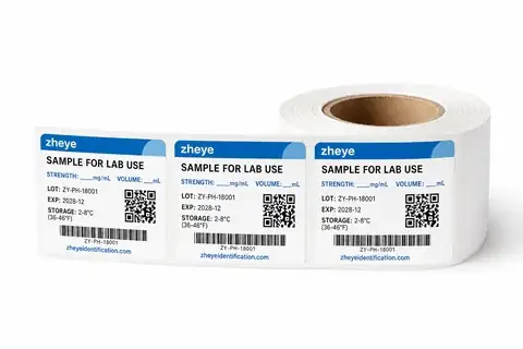 Pharmaceutical Vial & Package Labels product image