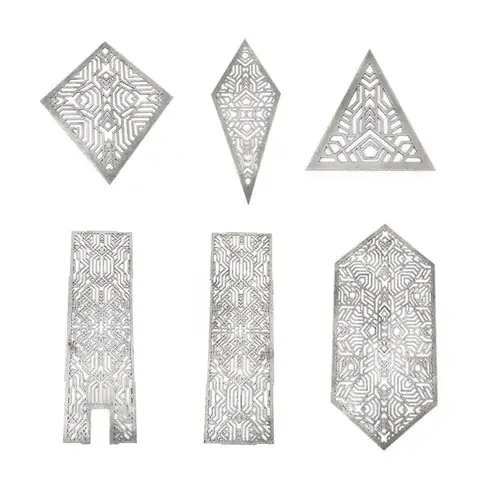 Custom-Shaped Metal Plates detail view 4