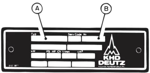 Engine, Axle & Component Plates detail view 6