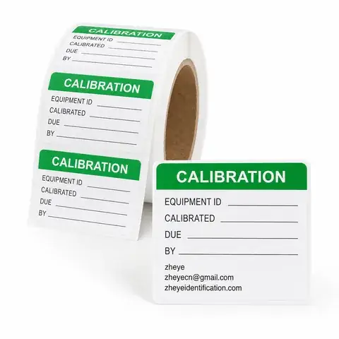 Calibration Stickers detail view 2