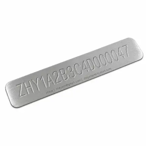 VIN & HIN Plates product image