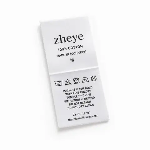 Garment Care & Content Labels product image